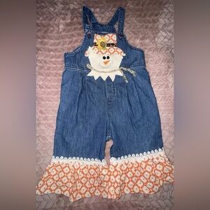 Sweet Potatoes Fall Overalls